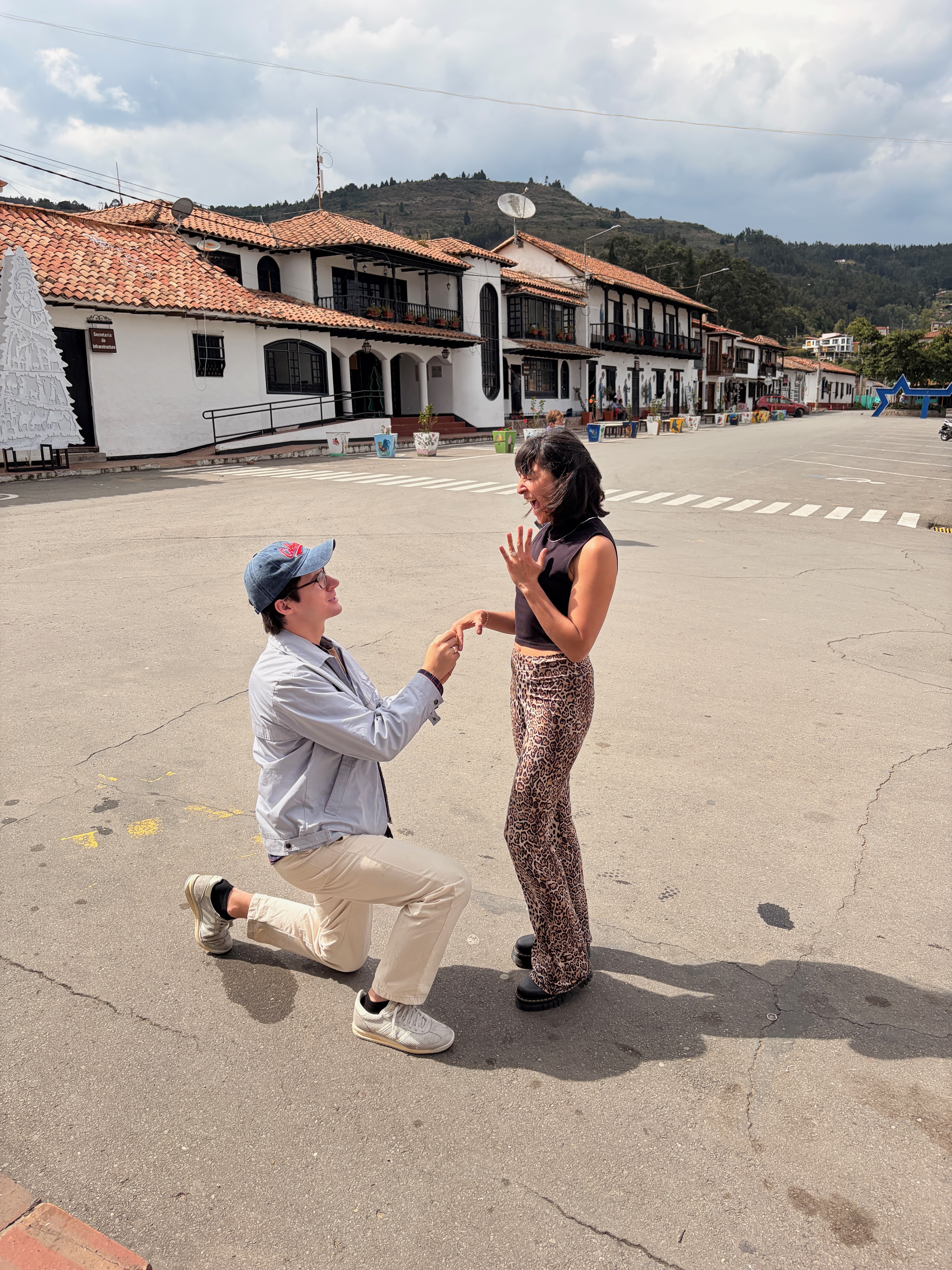 Selfie de nosotros en las montañas